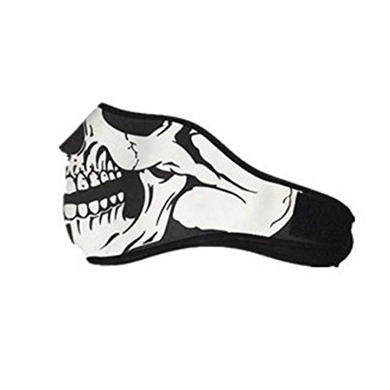 Открытый Велоспорт Мотоцикл зуб неопрена Призрак Балаклава с рисунком черепа