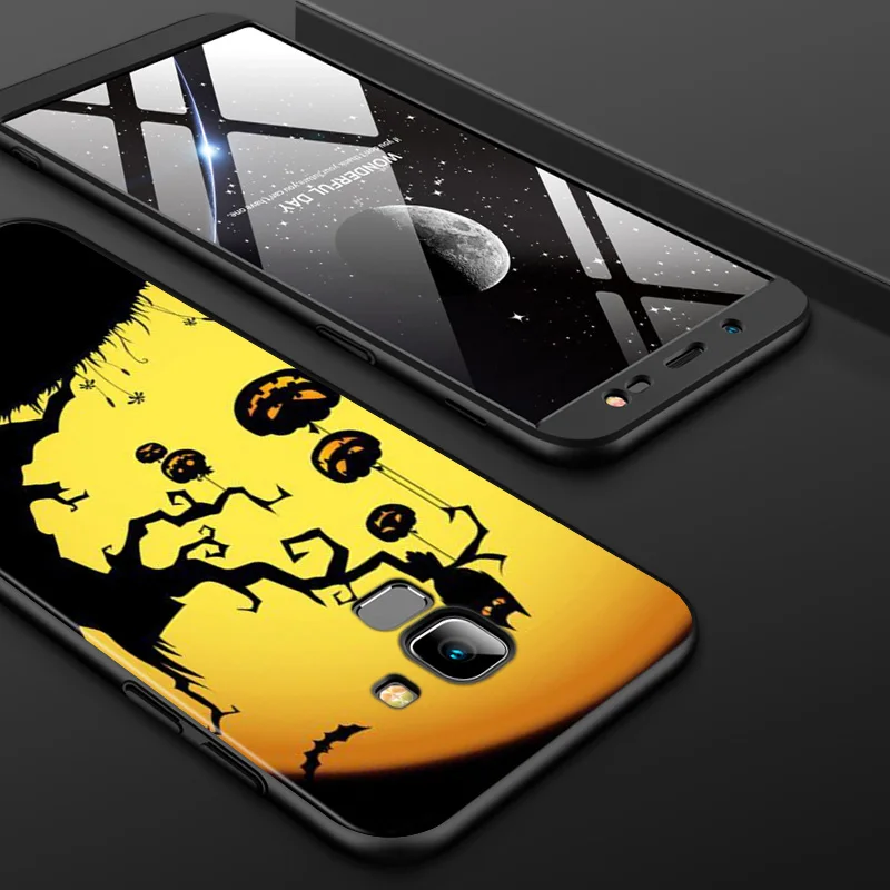 

Pumpkin Halloween For Samsung Galaxy J2 J3 J4 Core J5 J6 J7 J8 Prime Duo Plus 2018 2017 2016 Black Phone Case
