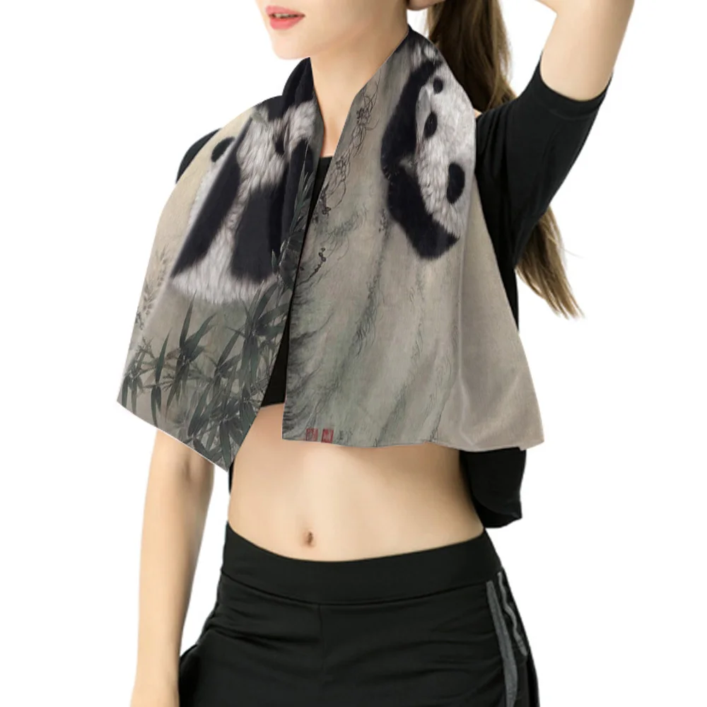 Банное полотенце из микрофибры с рисунком животных | Дом и сад