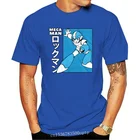 Новая мужская футболка с японским выпуском Megaman Rockman 2Xl 3Xl 4Xl 24Xl футболка