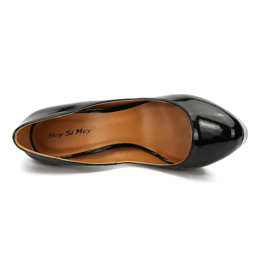 Hey SI Mey/туфли лодочки на высоком каблуке Женская обувь пикантные туфли 16 см Zapatos Mujer
