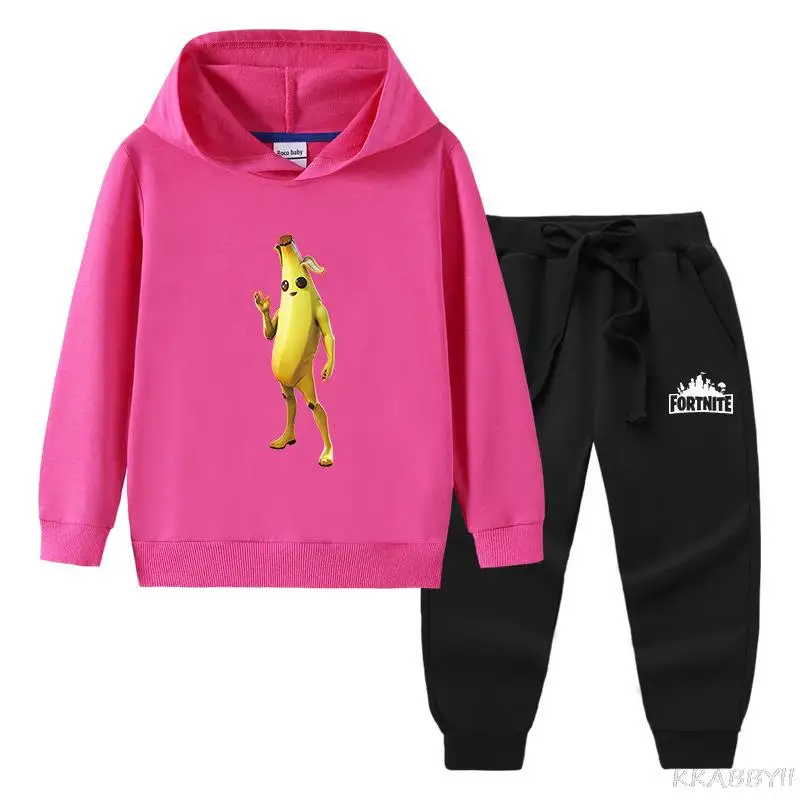 Комплект одежды для мальчиков Fortnites толстовка с капюшоном и штаны комплекты
