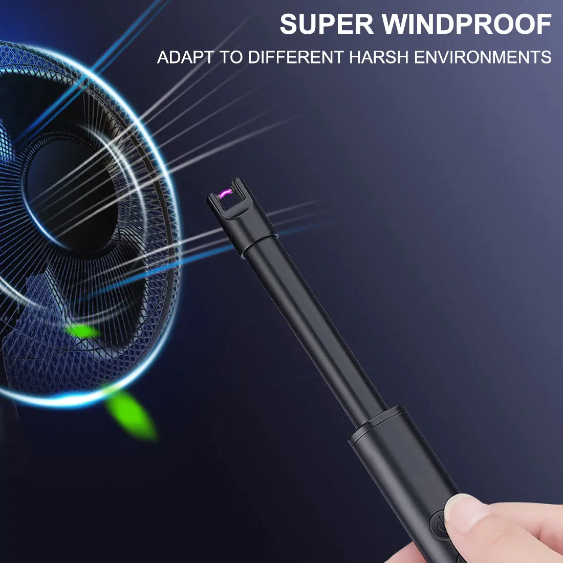 360 Вращение дуги Кухня Зажигалка USB Электрический Перезаряжаемые газовая