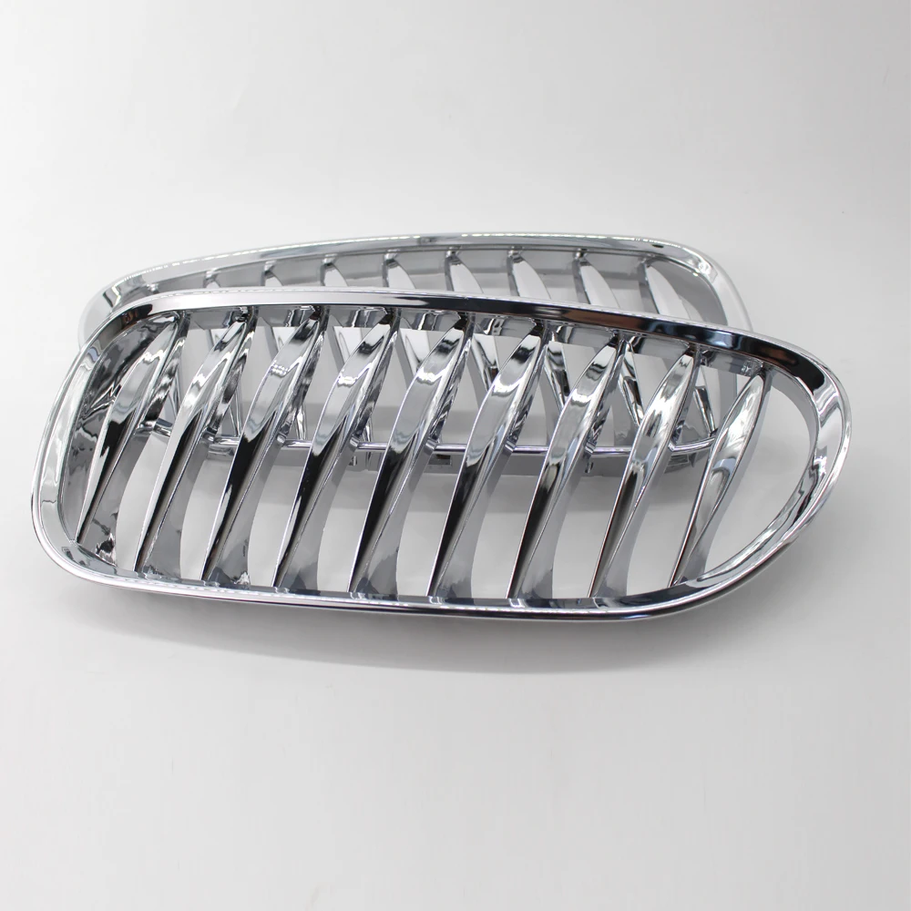2Pcs Chrome Sporty Front Grille Fit For BMW E85 E86 Z4 03-07 Coupe Convertible | Автомобили и мотоциклы