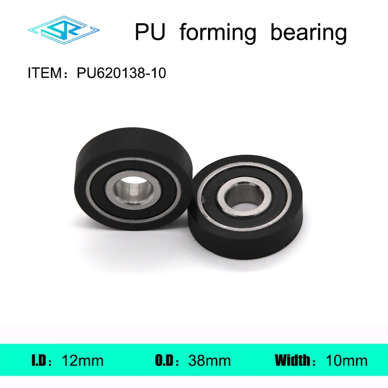 

Factory supplied external thread polyurethane molded bearing PU620138-10 POM plastic coated bearing BS620138-10