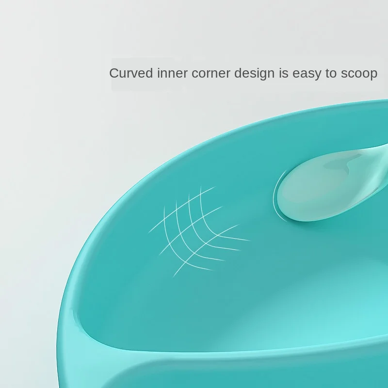 Hipac Бесплатная силиконовая обеденная тарелка для малышей восхитительная со