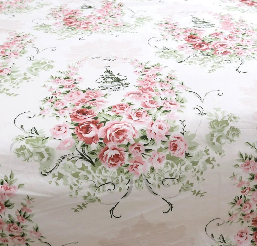 Комплект постельного белья принцессы роскошный романтический с рюшами