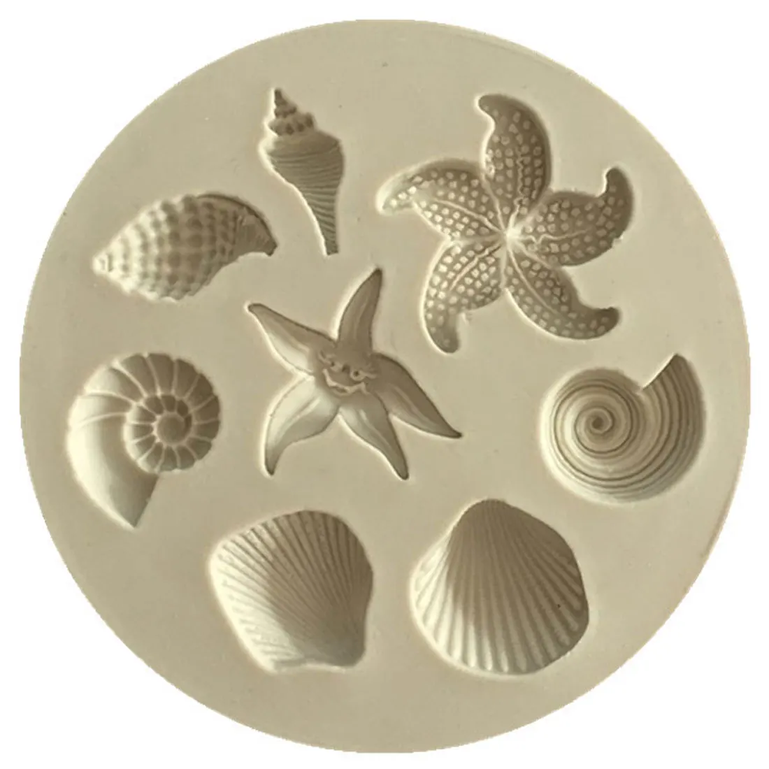 

Sea Conch Starfish Shell Silicone Cake Mold Kitchen DIY Tool Candy Cookie Baking Fondant Mold DIY Cake Decoration Tool