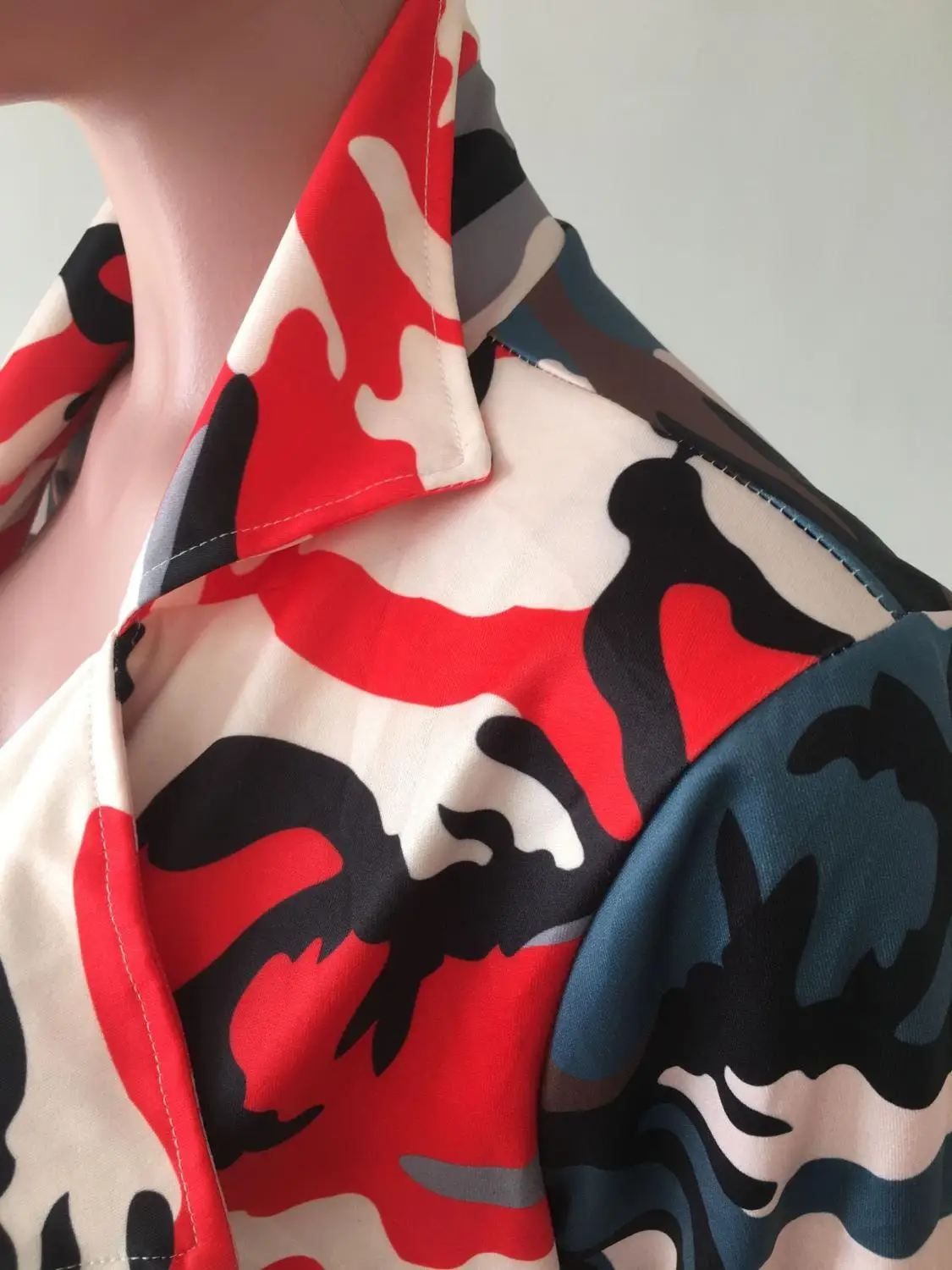 Yooneedi 2019 зимнее дизайнерское уличное Женское пальто цветная камуфляжная