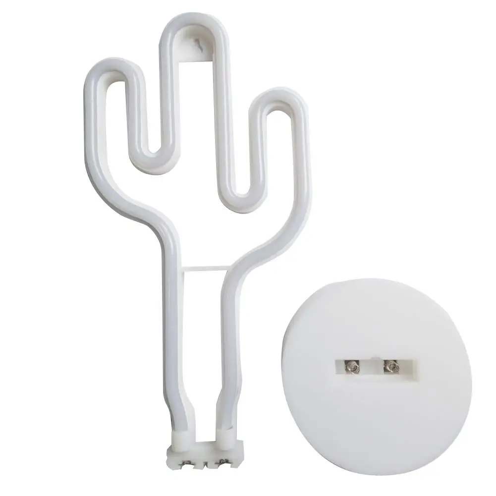 Rainbow Led Neon Light Cactus Night Holiday Christmas Party Wedding Decorations Kids Room Home Decor Lamp | Освещение