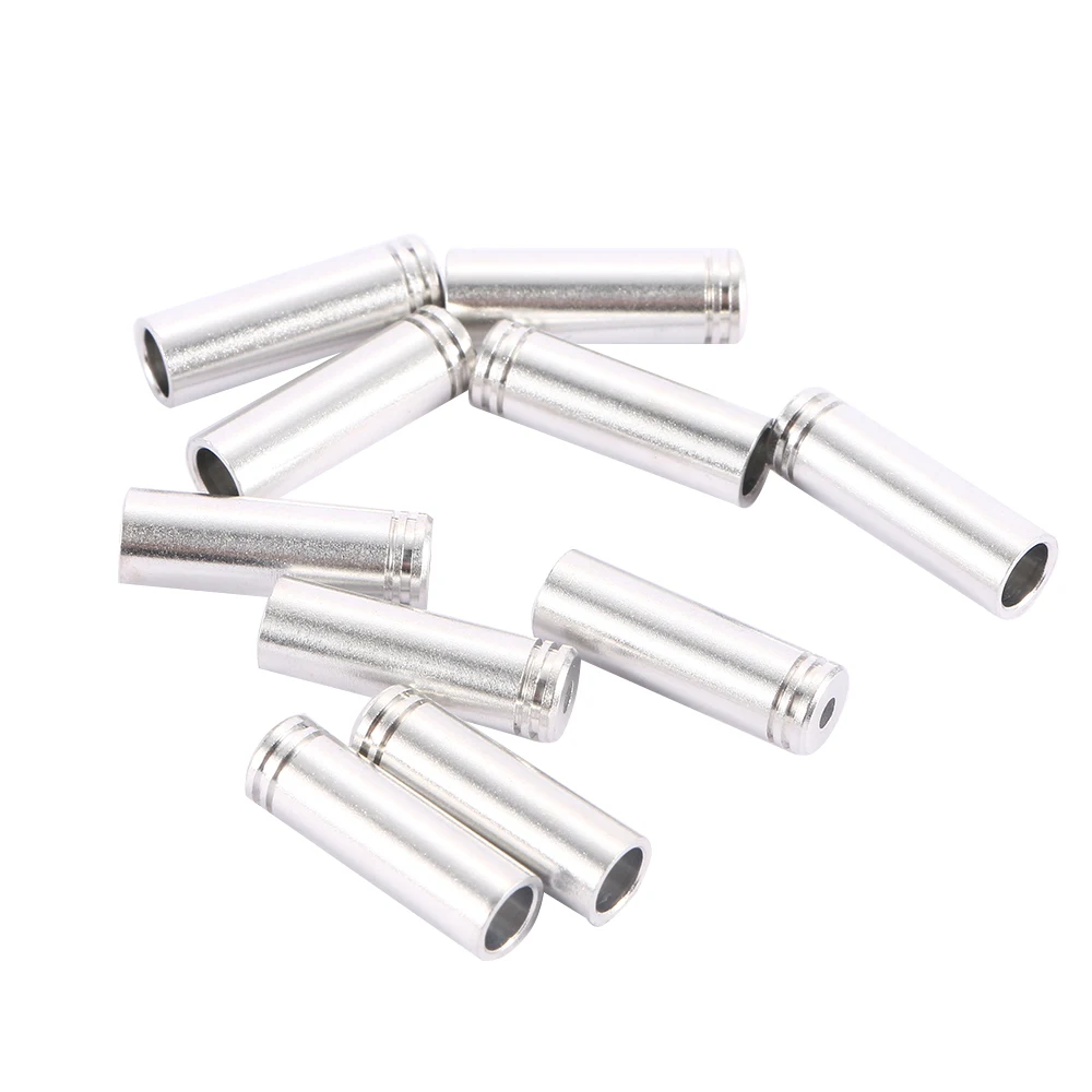 10 шт. велосипедные Кабельные заглушки алюминиевый сплав тормозной рычаг