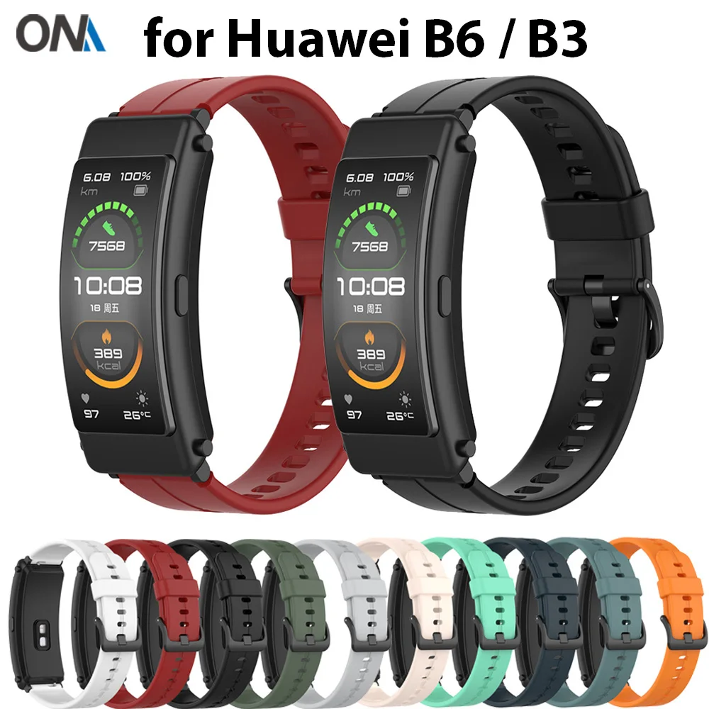 Для Huawei Talkband B6 ремешок силиконовый браслет сменный для / B3 Смарт часы