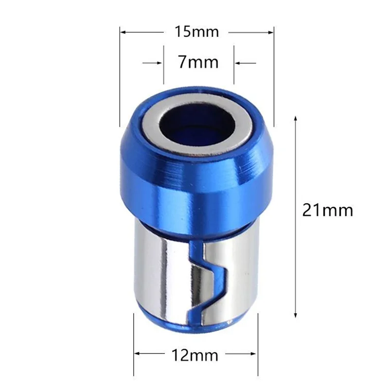 

6.35mm Screwdriver Bit Magnetic Ring Metal Anti-Corrosion Strong Magnetizer Screws