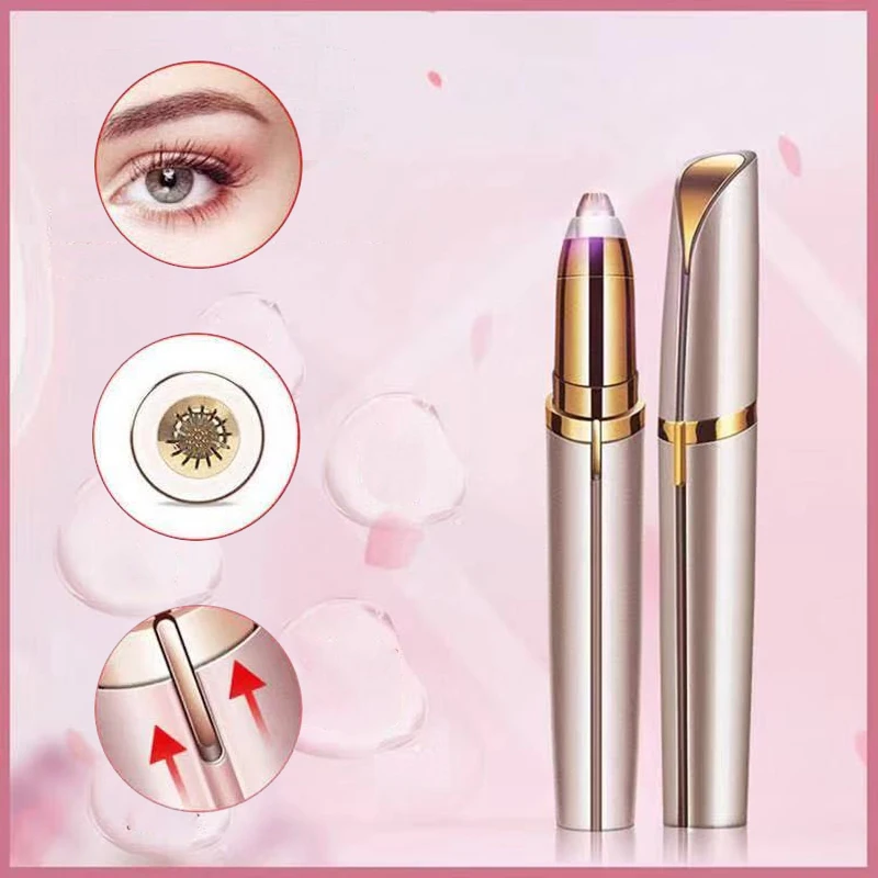 Электрический триммер для бровей Женская Мини бритва удаления волос эпилятор