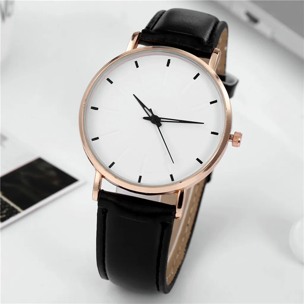 

Fashion Quartz Wristwatch Dropshipping Leather Band Watch For Casual Men Female Clocks Reloj Montre Homme Relogio Masculino Zega