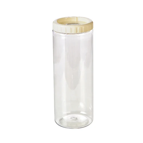L Beige 1750ml MAIKAMI 1 шт. чай зерно специй еда зерно пластиковый ящик для хранения для кухни Холодильник контейнер - Цвет: L Beige 1750ml
