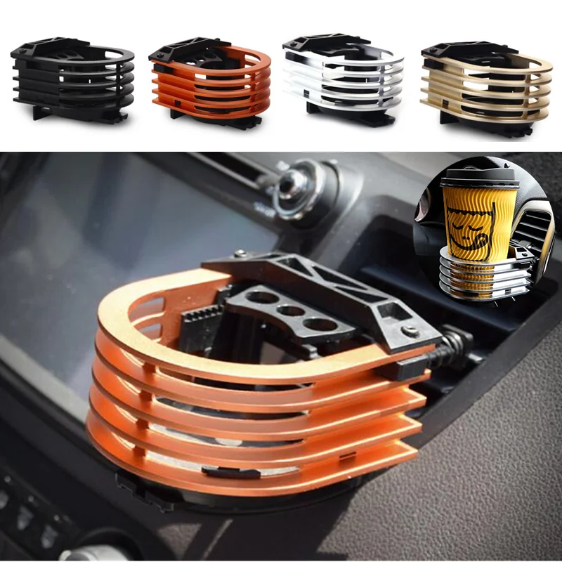 

Universal Folding Cup Holder Auto Car Air-Outlet Drink Holder With Fan Car Beverage Bottle Cup Car Frame For Truck Van Drink