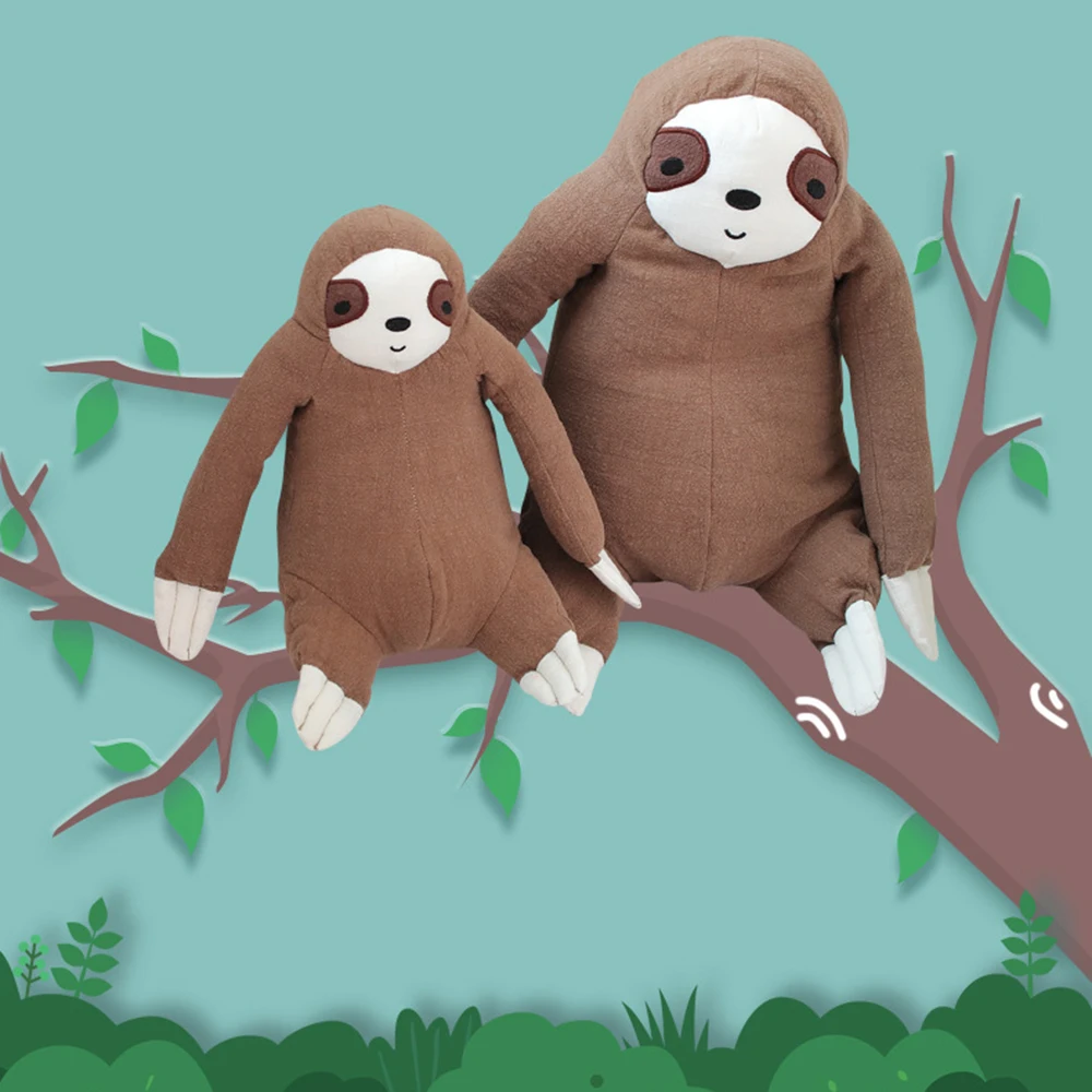 Мягкая имитация Новое поступление милая мягкая игрушка Ленивец плюшевая Игрушка