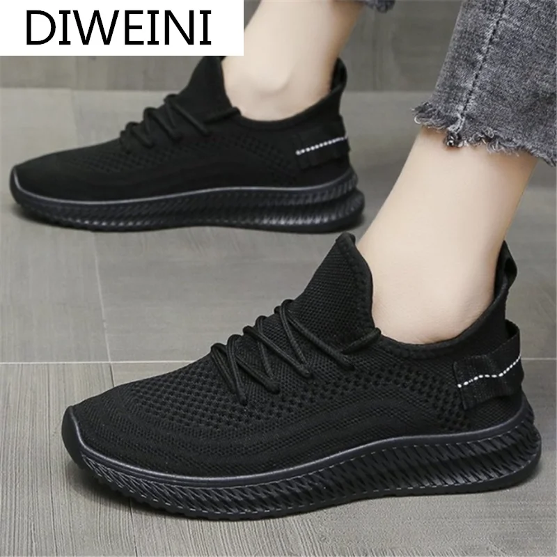 

2021 New Spring Women Casual Shoes Fashion Women Lace-up Shallow Mouth Vulcanized Shoes Outdoor Non-slip Comfortable Women Shoes