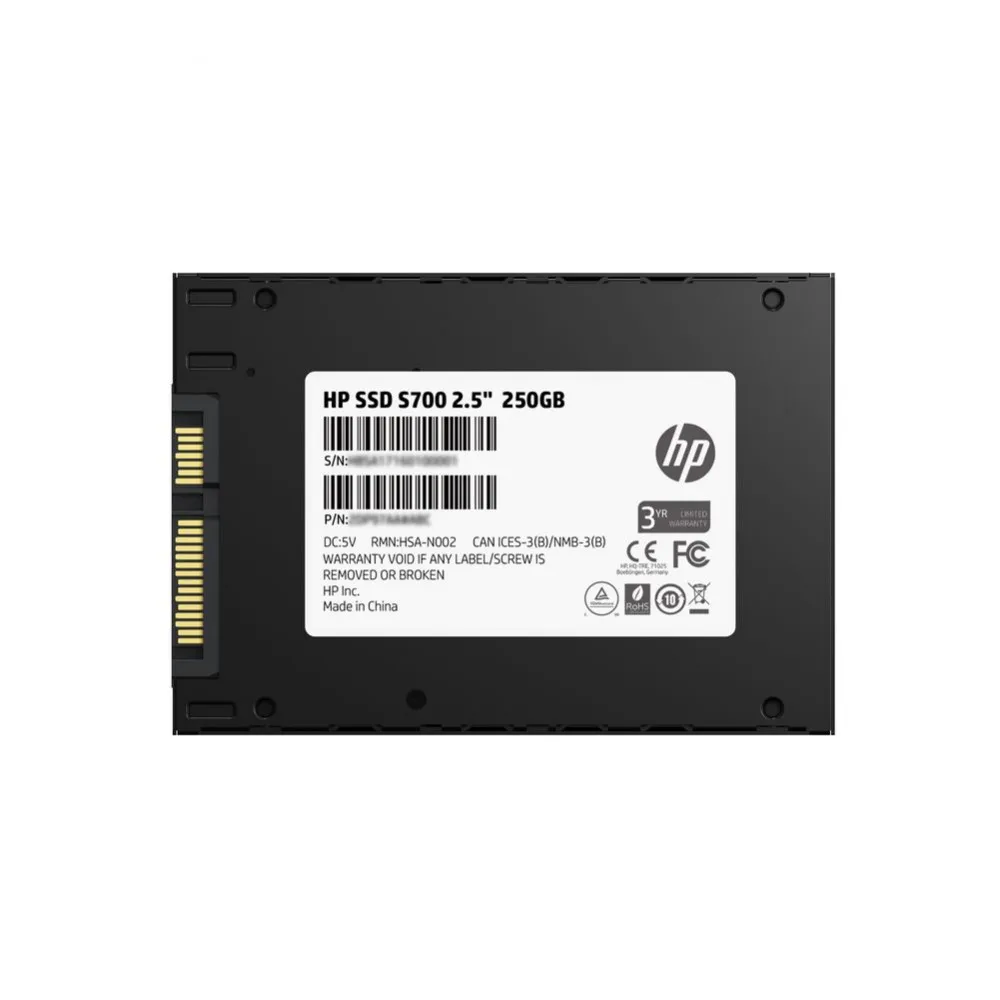 Твердотельный накопитель HP S700 2.5&quot SATA III 3D NAND TLC | Компьютеры и офис