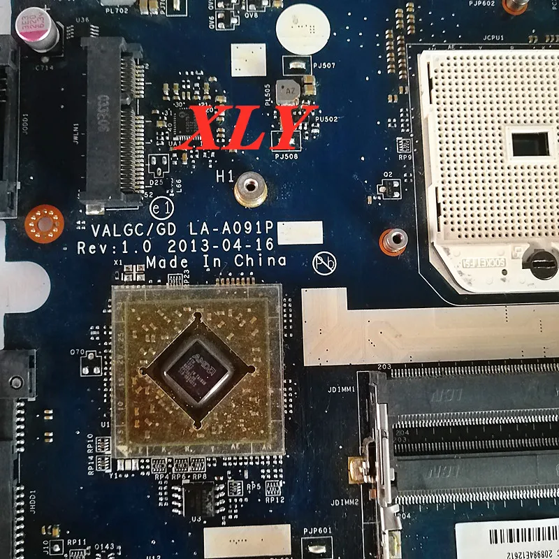 

About lenovo G405S notebook motherboard LA-A091P PM VALGC GD independent graphics card function test complete free shipping