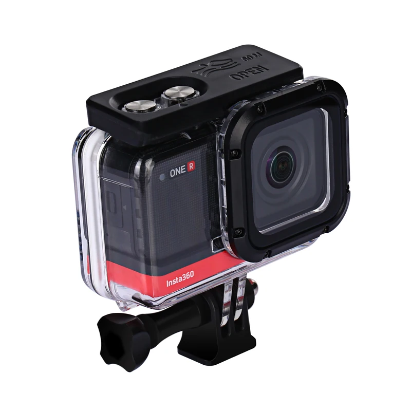 Водонепроницаемый чехол для Insta360 One R глубина 60 м защитный корпус 4K Edition
