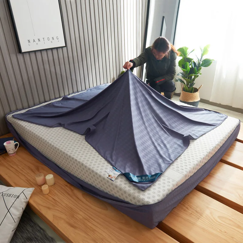 Новый шестисторонний защитный чехол для матраса на молнии стильный из