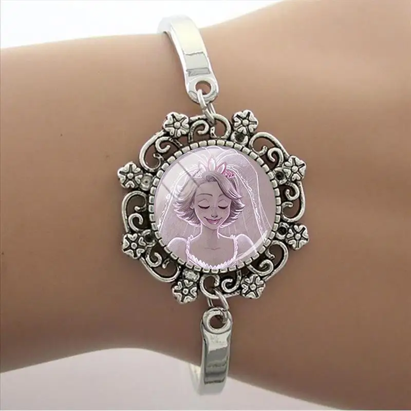 Винтажный Браслет-талисман в стиле Диснея с надписью Холодное сердце | Украшения