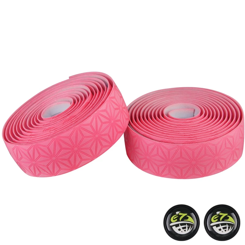 

2pcs/Lot Bike Handlebar Tape With Stomata Luxury Synthetic Leather Wraps For Mountain Road Bicycle