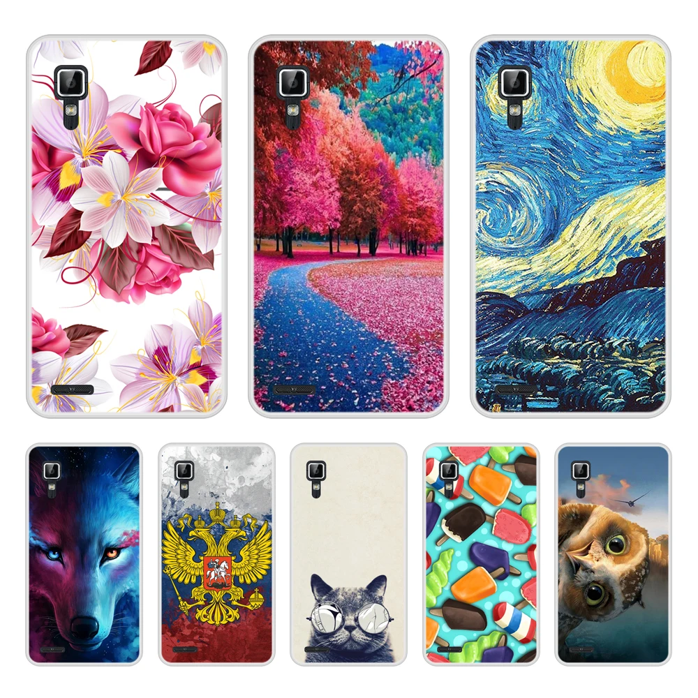 Чехол для телефона Lenovo P780 мягкий силиконовый чехол из ТПУ с рисунком в наличии |