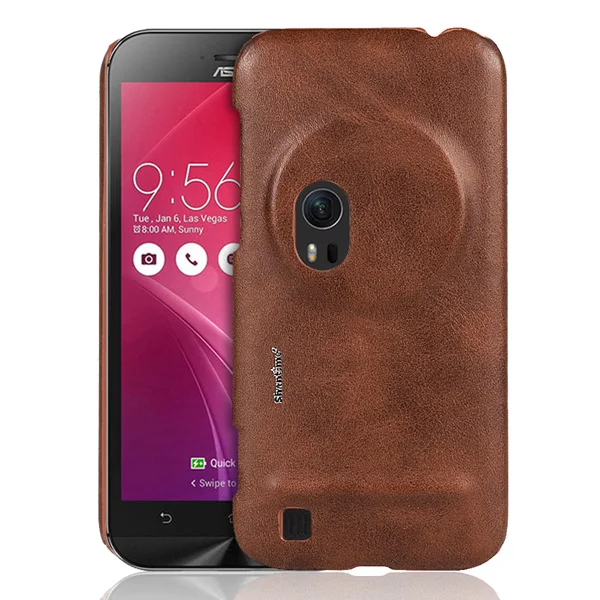 Для Asus ZenFone Zoom ZX551ML Чехол Для ZenFone Zoom чехол для Asus ZenFone ZX551ML флип чехол Роскошный кожаный чехол для телефона - Цвет: BROWN