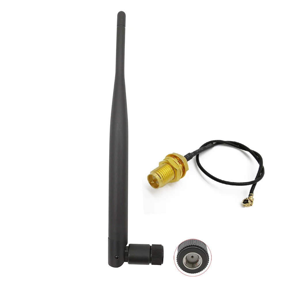 Беспроводная Антенна ALLISHOP 868 МГц 5dBi Wi Fi роутер + 15 см PCI U.FL IPX RP к SMA Гнездовой кабель