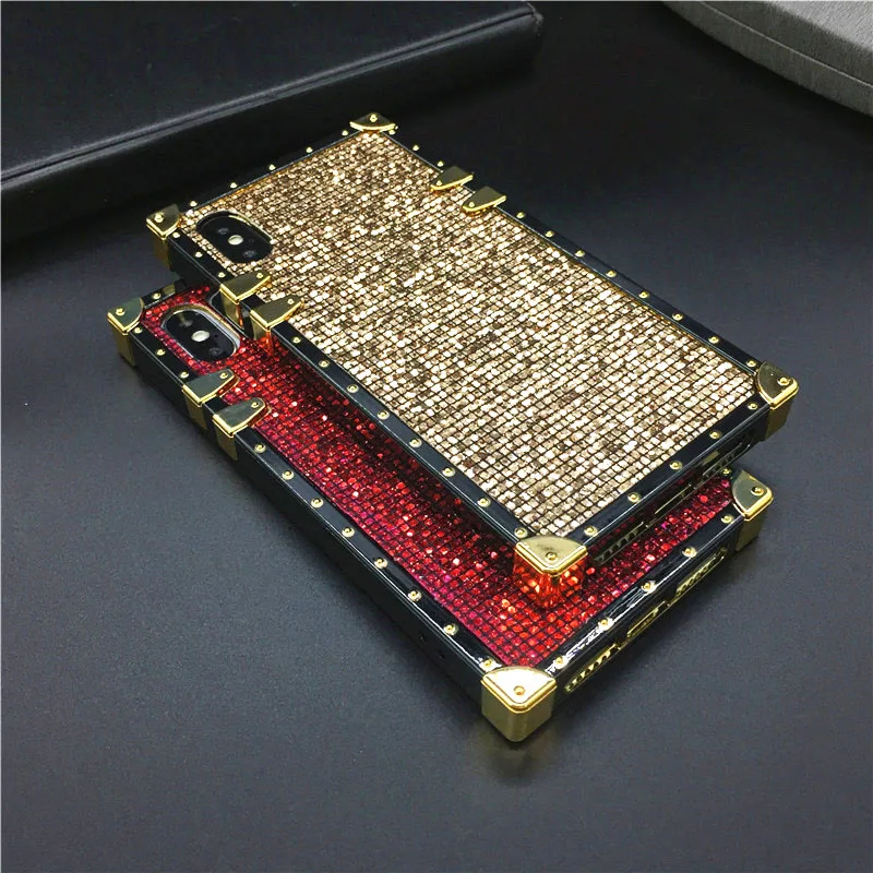 Роскошный брендовый блестящий чехол для телефона с изображением пчелы