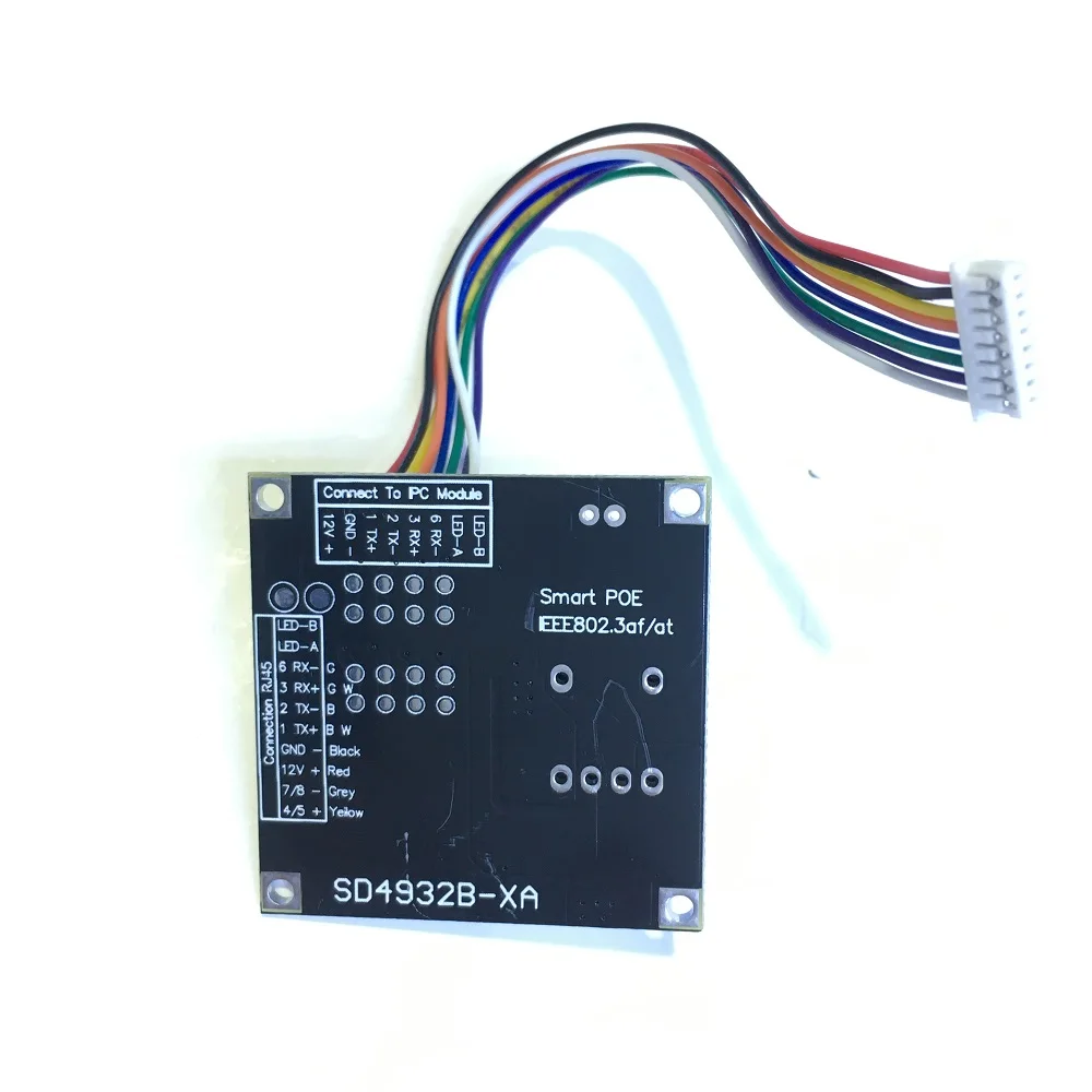 Плата модуля ethernet Diske POE power over изолированный Тип платы для ip камеры плата IP