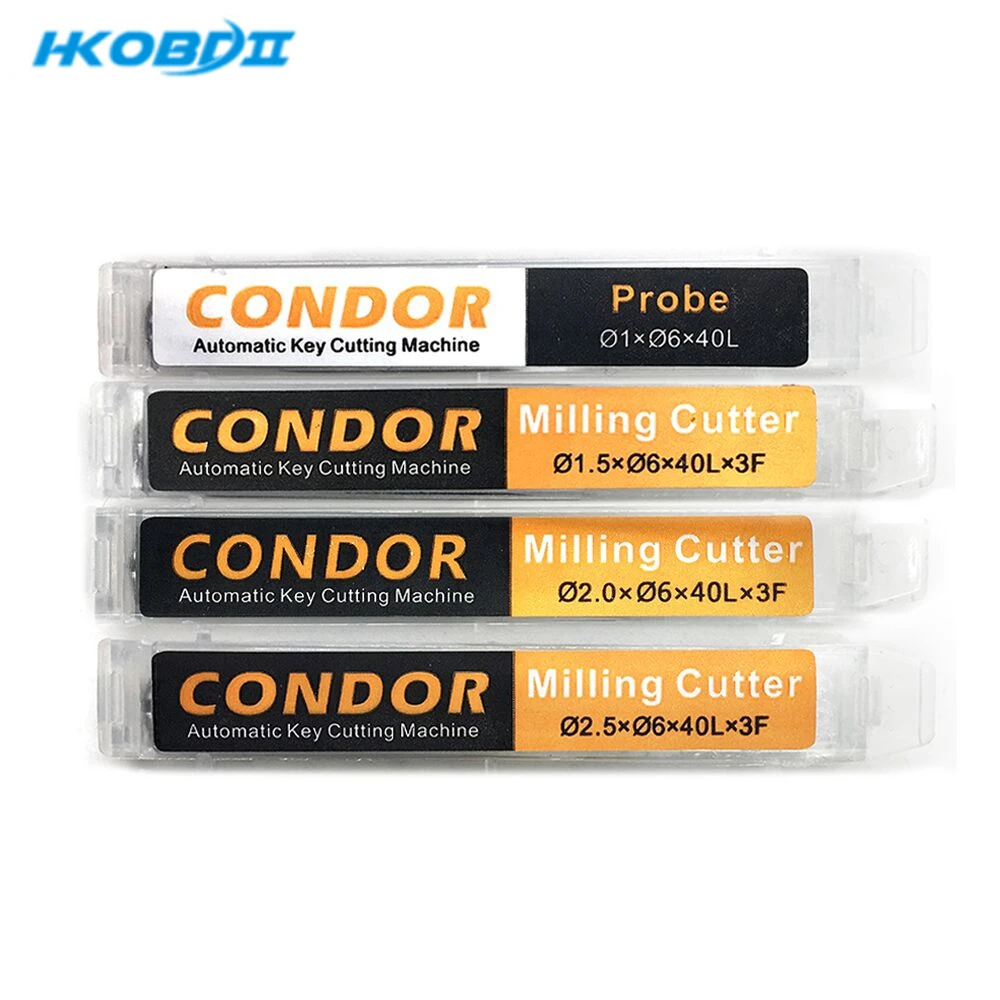 HKOBDII Xhorse Dolphin CONDOR 007 XC Мини автоматические режущие машины для ключей Концевая