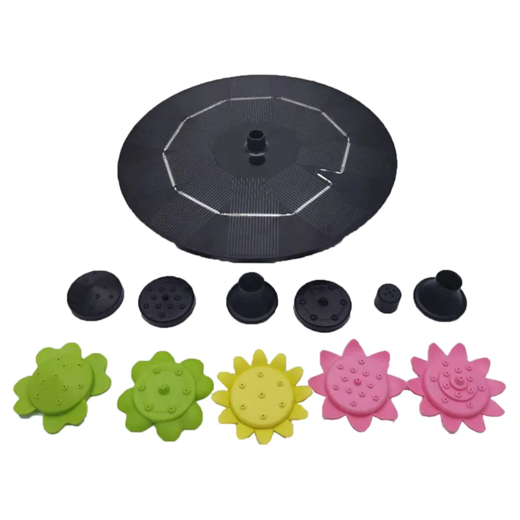 

Solar Fountain with Panel Water Pump for Bird Bath Solar Panel Kit Outdoor