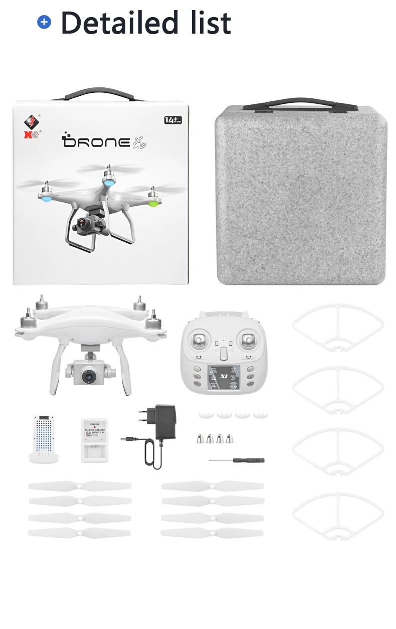 WLtoys XK X1 Квадрокоптер 1080P Камера 5G Wi-Fi FPV 2-осевой бесщеточный мотор самостабилизирующийся Gimbal 17 мин Время полета gps дрона с дистанционным управлением