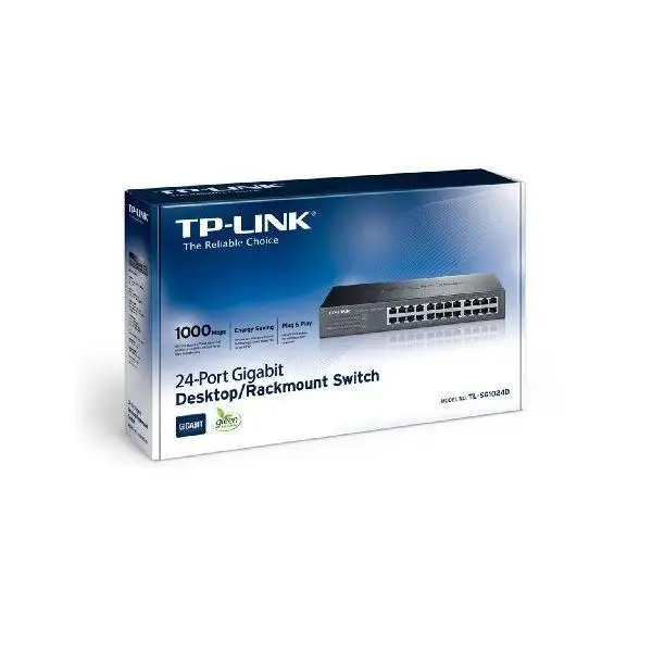 Шкаф переключения TP LINK TL SG1024D 24P Gigabit|KVM-переключатели| |