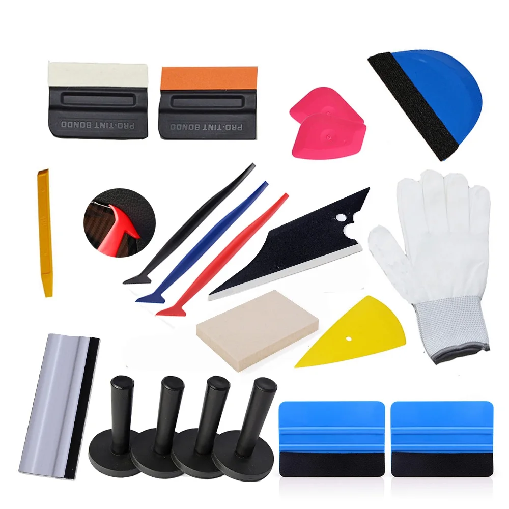 Набор тонировочных инструментов EHDIS для окон скребок виниловой автомобильной