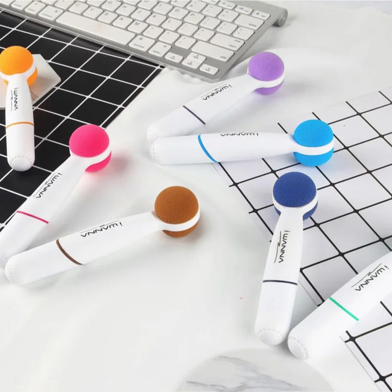 Акварельные ручки 7 цветов водорастворимые нетоксичные набор кистей для детей