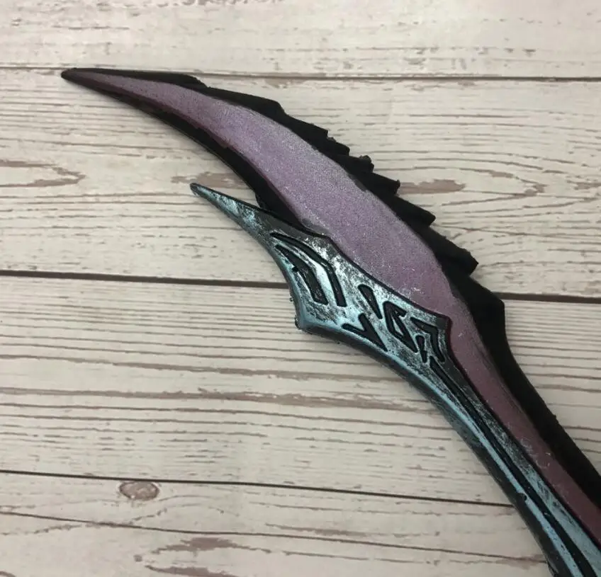 LT 1:1 Косплэй Anti-Mage косой из Vyse эльфа Cos оружие игры 50 см Опора ролевая игра фигура