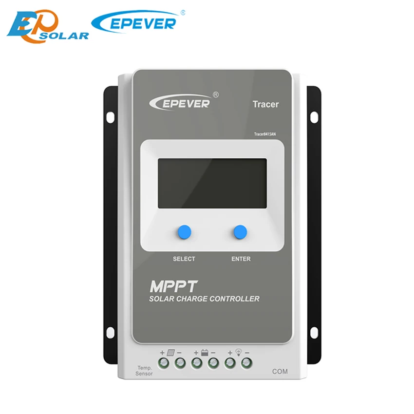 

EPever MPPT 20A 10A Solar Controller 12V 24V Back-Light LCD Solar Regulator for Max 60V Solar Panel Input Tracer1206AN 2206AN