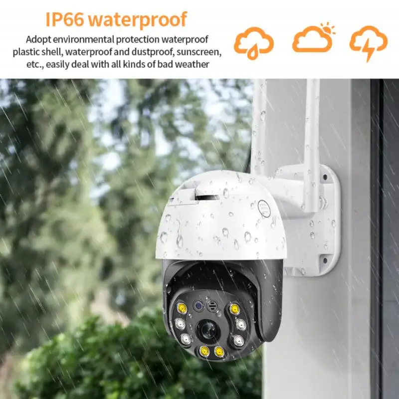 IP-камера с датчиком присутствия 5 МП Wi-Fi PTZ IP66 | Безопасность и защита