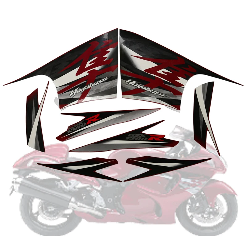 Для Suzuki Hayabusa GSXR1300R GSXR 1300R 2008 09 2010 11 2012 13 2014 наклейка на обтекатель комплект