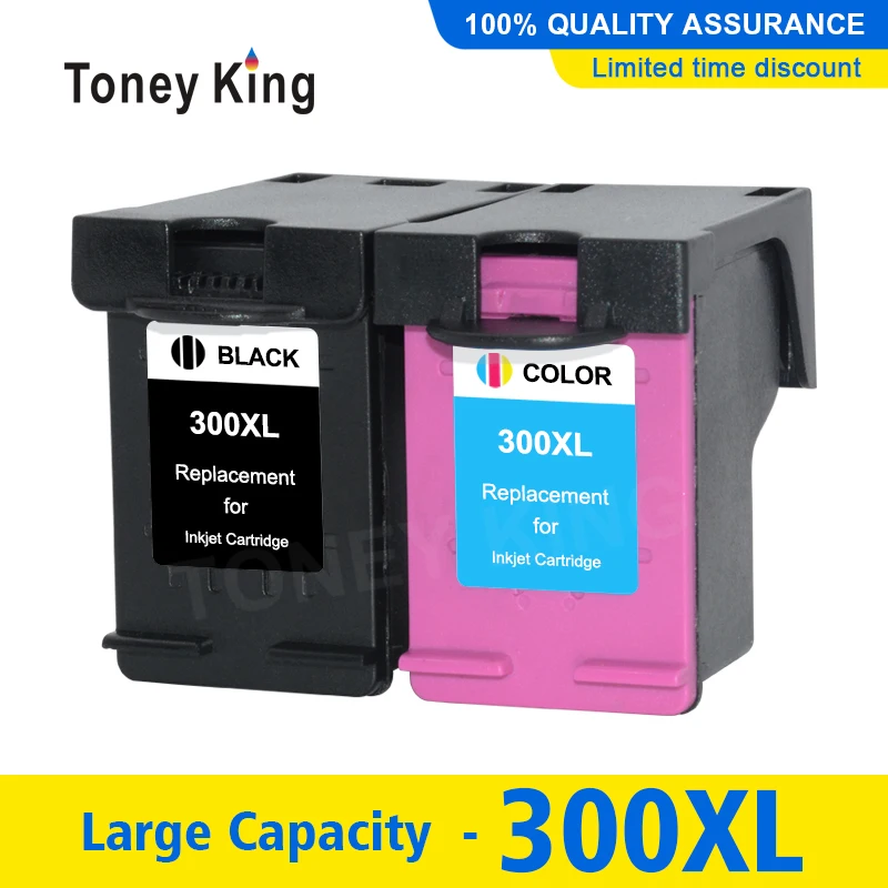 

Toney king new 300XL Inkjet Cartridge for hp 300 XL hp300 Ink Cartridge for hp Deskjet D1660 D2500 D2560 D2660 D5560 F2420 F2480