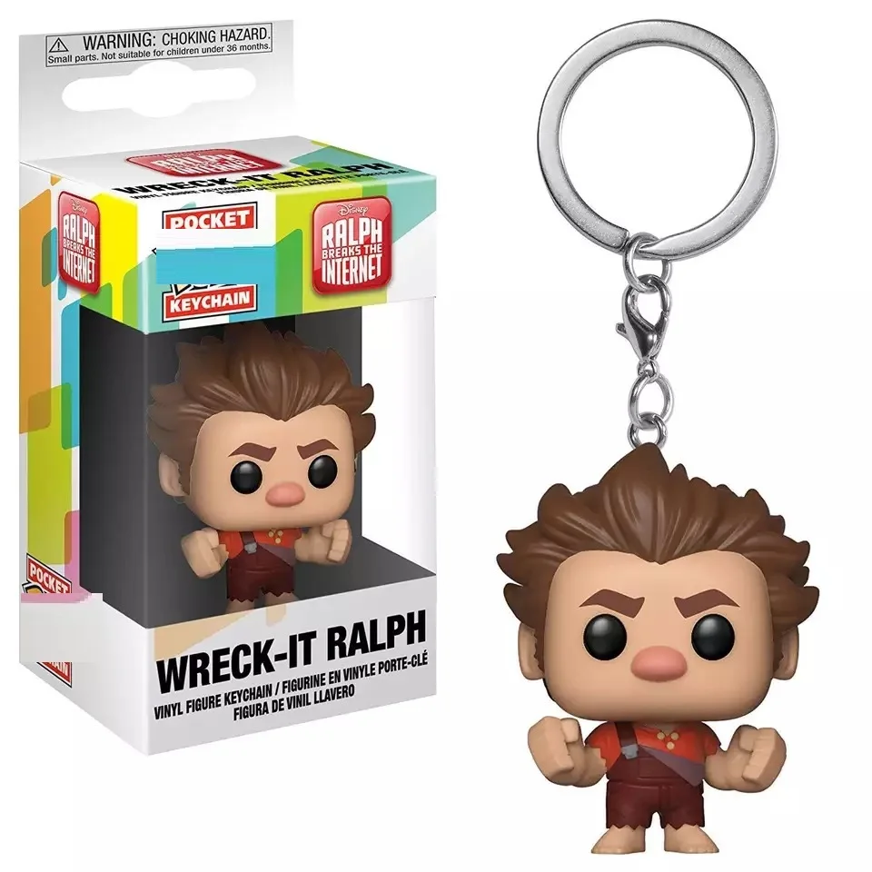 Funko pop брелок модель игрушки для chlidren аниме Рисунок Гарри Поттер король Игра престолов Джокер Харли Квинн брелок - Цвет: ralph