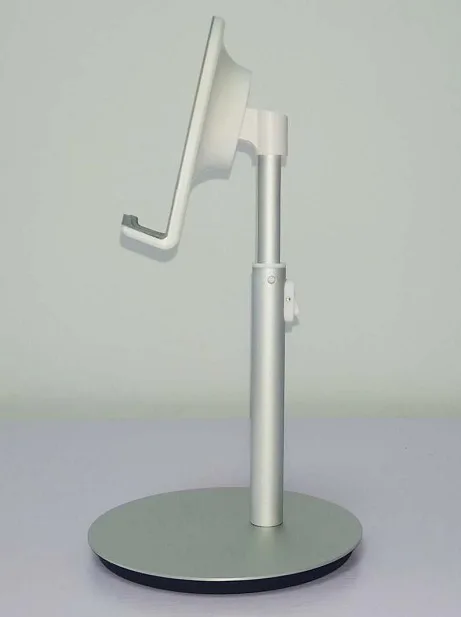 Silver Adjustable Настольная подставка для телефона iPhone 11 X XR 8 7 6S алюминиевый сплав Подставка для планшета держатель для iPad Air 2 Mini 1 2 3 4 5 7,9 9,7 дюймов - Цвет: Silver Adjustable