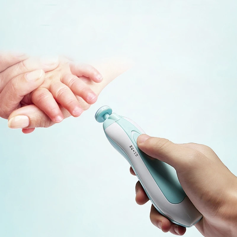 

H05C Electric Baby Nail Trimmer Manicure Pedicure Clipper Cutter Scissors Kids Infant