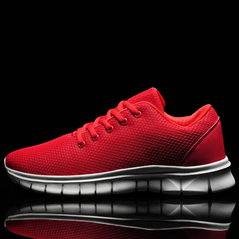 Мужские беговые кроссовки Baideng из дышащей сетки Женская Удобная спортивная обувь
