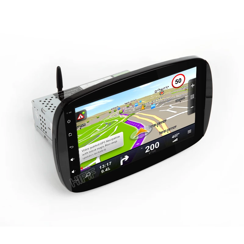 Автомобильный радиоплеер для Mercedes Benz Smart Qcta 8 core RAM 4G ROM 64G DSP IPS Android 10 GPS стерео аудио